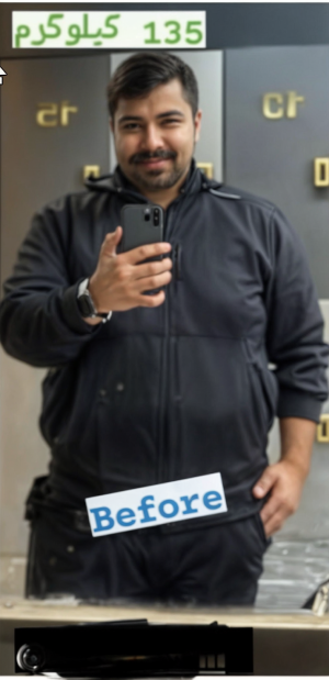 علی عبودیت - Before